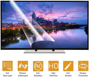 Näiteks LG 32 tolli Full HD LED Smart TV (32LH604T) TV-Anti-Glare Anti Sinine Valgus Screen Protector film, TV tarvikud