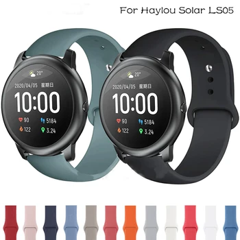 Silikoonist Rihm Jaoks Xiaomi IMILAB KW66 Smart Watch Band Sport Käevõru Haylou Päikese LS05/RT LS05S/LS02 Realme Vaadata 2 Pro S