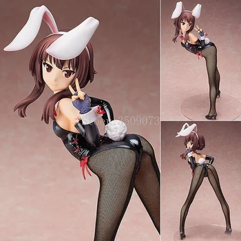 33cm B-STYLE - KonoSuba 2: Megumin Anime, Joonis Megumin Bunny Tüdruk Ver. PVC Tegevus Joonis Mänguasjade Kogumise Mudeli Nukk Kingitus