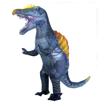 Kuum T-Rex Kostüüm Spinosaurus Dinosaurus Pool Cosplay Maskott Anime Halloween Täiskasvanud Lapsed Dino Peace