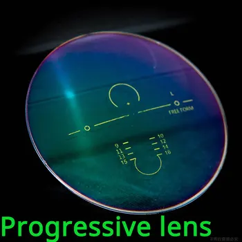Paar Progressiivne Optiline Objektiiv Mittesfäärilisi Positiivne Negatiivne Diopter kriimustuskindel 1.61 1.56 1.74 1.67 Indeks