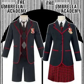 Uus Koomiksid Katuse Akadeemia Cosplay Kostüüm Meeste Naine Anime College School Uniform Pluus+Särk+Kleit