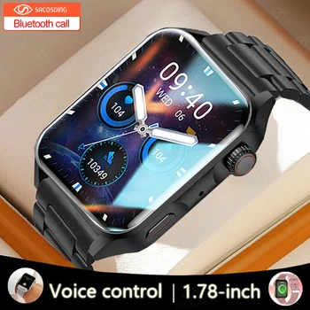 2022 Uus AMOLED Smart Watch Mehed 1.78 Tolline HD Alati-Ekraanil Dial Kohandatud Kõnele Vastamine Kellad Naistele IP68 Veekindel Smartwatch