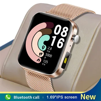 Uus meeste Smart Watch Bluetooth Kõne 1.69 tolline Ekraan Fitness Tracker Südame Löögisageduse monitor Naiste Smartwatch Jaoks Huawei Xiaomi 2021
