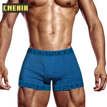 Uus Puuvillane Aluspesu Mees Boxer Meeste vett hülgav Innerwear Gay Seksikas Meeste Aluspüksid Bokserid lühikesed Püksid, Aluspüksid Meestele BS3124