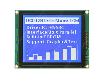 160128 LCD moodul 160X128 160128 LCD ekraan 160128LCD T6963C JM160128A