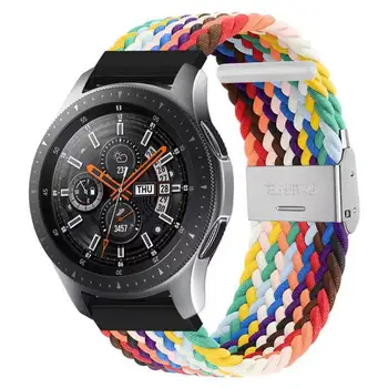 22mm 20mm nailonist rihm ühildub Samsung galaxy watch3/Aktiivne 2/Amazfit gtr mugav käevõru rihma Huawei vaadata GT2