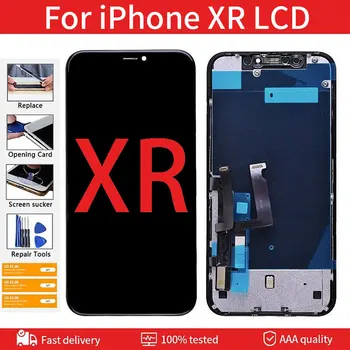 OLED Pantalla iphone XR LCD Ekraan Puutetundlik Digitizer Assamblee iPhone XR X XS LCD Asendamine