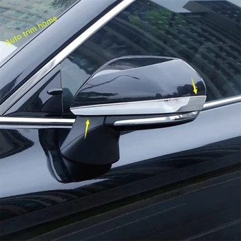 Pool Ust Rearview Mirror Riba Streamer Teenetemärgi Kate Sisekujundus Toyota Avalon 2019 - 2022 Kroomitud Välimised Osad Tarvikud