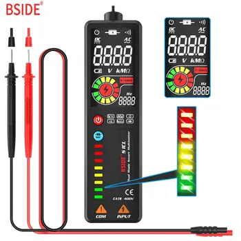 BSIDE 2.4 LCD-Pinge Detektor Mitte-kontakt Circuit Volt Tester Pen Voltmeeter alumine kütteväärtus Pesa Live Wire, Kontrolli Hz Oomi Järjepidevus