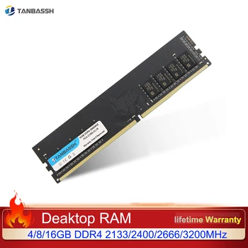 TANBASSH Desktop DDR4 Mälu RAM 4GB 8GB 16GB 2133 2400 2666 3200MHz PC DIMM Ram Intel, AMD Emaplaadi, Kõik