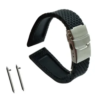 Quick Release silikoonkummist Watchband Diisel DZ Fossiilsete Mehed Naised Watch Band Randmepaela 18mm 20 mm 22 mm 24 mm