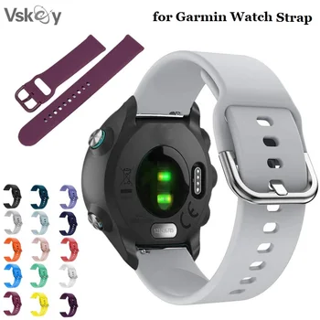 50TK Smart Watch Rihma Garmin Forerunner 955 745 245 255s 158 55 645 Vivoactive 3 4s Venu SQ Silikoon Watch band 20mm 22mm