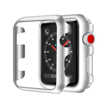 Juhul Apple Watch band 44mm 40mm 42mm 38mm iwatch 5 4 3 2 1 karpi screen protector galvaaniliseks katmiseks PC Raami kest