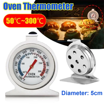 300°C Roostevaba Teras-Ahi Termomeetri Mini Dial Püsti Temperatuuri Näidik Leiba Toidu BBQ Liha Termomeeter Toiduvalmistamis Köök Vahend