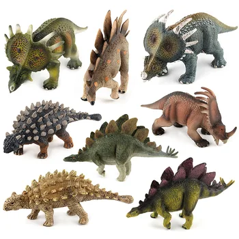 15-17cm Jurassic Loomade Dinosaurus Stegosaurus Mänguasjad PVC Mudeli rakendamine Arvandmed Koguda Kaunistused Puzzle Haridus, lapsed kingitusi