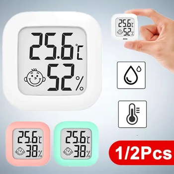 Mini Digitaalne LCD Termomeeter Sise-Hygrometer Elektrooniline Temperatuuri Hygrometer Andur Arvesti Leibkonna Termomeeter Kodu