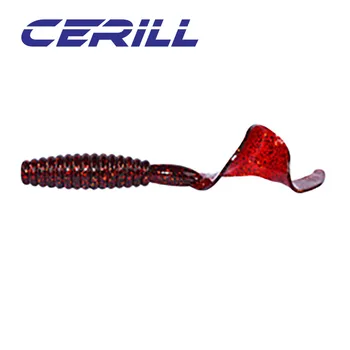 Cerill 5 TK 110mm Pikk, 11g Maht Saba Pehme Kalapüügi Peibutis Plastikust Kunstlik Silikoon Sööt Shiner Jigging Wobblers Bass Swimbait