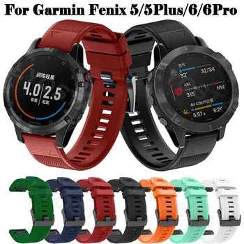 Easyfit Watchband Rihma Garmin Fenix 7 5Plus 6 Pro Quick Release Watch Band Tarvikud Lähenemine S60/S62 Käevõru Käepael