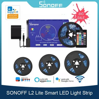 SONOFF ELI/USA Paindlik Smart LED Riba Juhitava L2 Lite WiFi Lamp Riba EWeLink App Kaugjuhtimispuldi Tööd Alexa Google