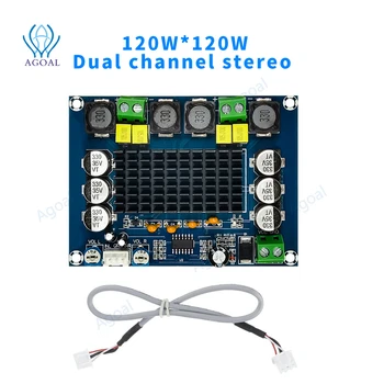 TPA3116D2 Dual-channel Stereo High Power Digitaalne Audio Võimendi Juhatuse 2*120W XH-M543 DIY Amplificador Võimendi Juhatus