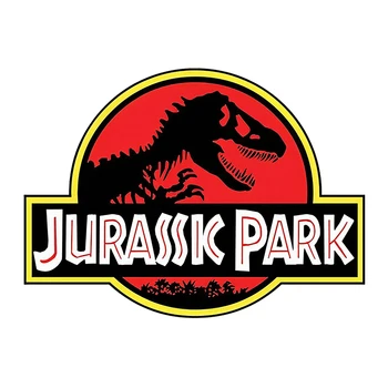 Volkrays Naljakas Kleebise jaoks Jurassic Park Dinosaur Creative Auto Kleebised Veekindel Tarvikud Kaitseraua Aknas Decal PVC,13cm*12cm