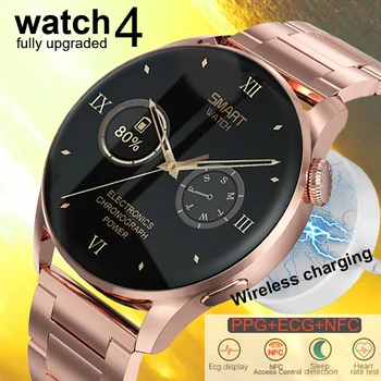 Uue NFC Smart Watch Mehed EKG+PPG Südame Löögisageduse Naiste Smart Watch BT Kõne GPS Liikumist Jälgida Sport Smartwatch Samsung Android ja IOS
