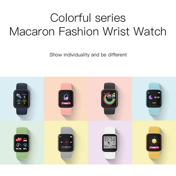 Y68 Smart Watch Naised Mehed Sport Bluetooth D20 Smartwatch Südame Löögisageduse Monitor vererõhu Fitness Tracker Käevõru Xiaomi