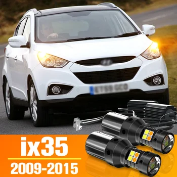 2tk Dual Mode LED suunatuled+päevasõidutuli SOOVITUSLIKUD Tarvikud Hyundai ix35 2009-2015 2010 2011 2012 2013 2014