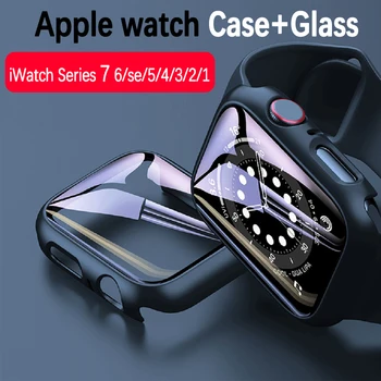 Klaas+Kate Apple Watch Juhul 45MM 41MM 44mm 40mm 42mm 38mm iWatch Seeria 8 SE 7 5 4 3 6 bumper+Ekraani Kaitsekile Tarvikud