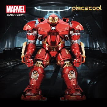 Piececool Marvel Ehtne Rauast Mees Hulkbuster Armor 3d Metallist Puzzle Kokkupanek Mudeli rakendamine Arvandmed Teenetemärgi