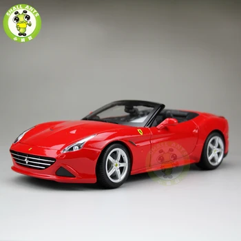 1/18 Ferrari California T Open Top Bburago 16007 Diecast Mudel Auto Mänguasjad Poisid Tüdrukud Kingitused