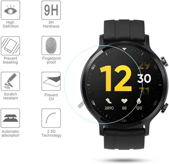 2tk Unthin HD Selge kaitseklaas Film Realme watch S Smart Watch Full Screen Protector Kaas Realme Watch S Klaas