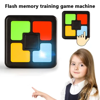 Laste Hariduse Mängu Masin, Mänguasjad Uuenduslik Interaktiivne Mäng Flash Mälu Koolitus Ühe käega Mängu Konsool Puzzle Aju