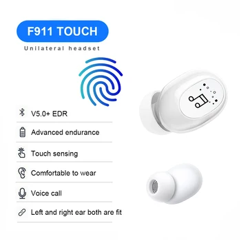 5.0 Traadita Bluetooth-ühilduvad Kõrvaklapid Fone de ouvido Stereo Kõrvaklapid Sport Earbuds Headset Koos Mic Kõik Nutikas Telefon