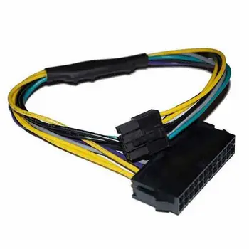 1tk 24Pin ATX Naine, et Emaplaadi 8Pin Mees DELL Optiplex 3020 7020 9020 T1700 Server Adapter Power Cable Juhe, 30 cm