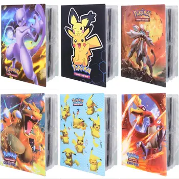 Pokemon Kaardid 120pcs Vmax Omanik Album Mänguasjad Lastele Kogumise Album-Raamat, Mängides Trading Card Raamatuid JOONIS