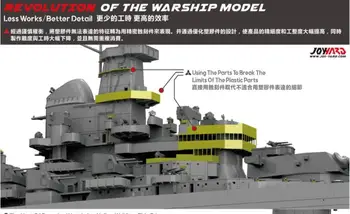 RÕÕMU ÕUE 35004X 1/350 USA BB-64 Wisconsin lahingulaev kokkupandud mudel
