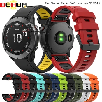 Asendamine Rihma Garmin Fenix 5 5 Pluss 6 6 Pro GPS Smartwatch Watchband koos Easy Fit Quick Release Vaadata Käevõru Correa