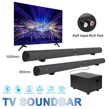 Kodu TV Soundbar Valjuhääldi Kõlarid Subwoofer Eemaldatav Bluetooth-5.0 HiFi 3D Stereo Toetada AUX Optiline RCA Heli Tulp