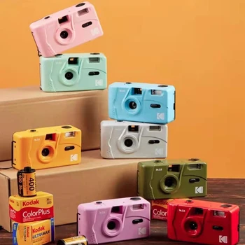 KODAK Retro Vintage M35 / M38 35mm Korduvkasutatavad Film Kaamera Taevas Sinine/ Kollane / Mint Roheline / Roosa / Punane / Greip / Lavendel Värv
