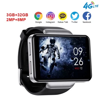 2023 Uus DM101 Smart Watch Mehed 4G Android Dual Kaamera, 2080 mAh Aku, Wifi GPS Suur Ekraan Smartwatch Android ja iOS PK DM100