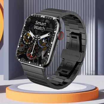 Smart Watch Seeria 7 2022 Mehed Kutsudes Smartwatch Mees Naiste Südame Löögisageduse Fitness Tracker Smartwatch Smart Kellad Android ja IOS