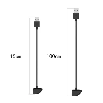 100cm USB Laadija Kaabel Juhe Laadimiseks Dokki samsung-Galaxy Fit 2 Smart Bänd 