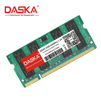 DASKA DDR2 2GB 4GB RAM Sodimm Laptop Mälu PC2-5300/6400 800 667mhz 200pin 1.8 V Sülearvuti Eluaegne Garantii