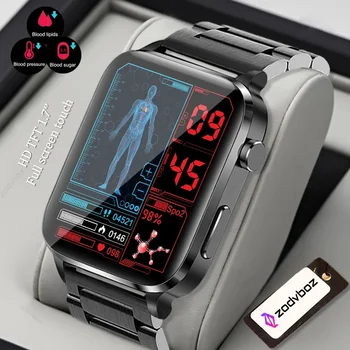 ZODVBOZ AMOLED Smart Watch Meeste Laser-Assisted Therapy Kolm Kõrge vererõhu Seire IP68 Veekindel Smartwatch Jaoks Xiaomi