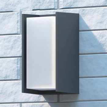 Led Väljas Seina Lambid E27 Wifi Smart Pirn Kaasaegne Minimalistlik Lamp Seinale Paigaldatud 85-265V Veekindel Seina Valgustid Koridoris Rõdu