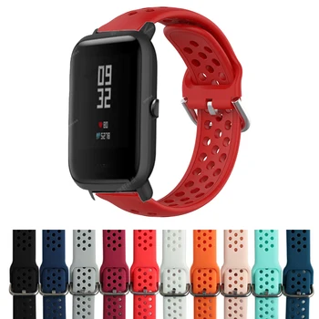 Silikoon Sport Watch Bänd Xiaomi Huami Amazfit Piiripunkti S U Pop Vaadata Aktiivne Smart Watch Rihm 20MM Vaadata Asendamine Uue Rihma