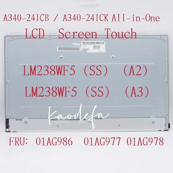 Lenovo IdeaCentre A340-24ICB / 24ICK LCD Puutetundlik Assamblee Asendamine LM238WF5-SSE1 FRU 01AG986 01AG977 01AG978